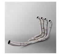 60mm Motorcycle Exhaust Header Link Pipe for S1000RR 10-18,Pratique | For S1000R 15-18 Motorcycle Muffler Escape Mid Pipe