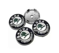 (60MM vert) 4pcs 56mm 60mm voiture roue centre moyeu cache-moyeu jante couverture emblème autocollants