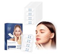 60pc Face Lift Tape,Lifting Face Taping Visage Coréen,Facial Lifting Patch,Face-Liftings Invisible Tape,V-Faces Liftings Invisible Adhesive Tapes,Instant Faces Lift Patchs,Patch Lifting Visage