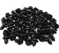 60pcs 10mm Trou Diamètre Plastique Rivet Tapis Boue Volets Clips Pare-chocs