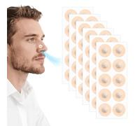 60PCS Bande Nasale Magnétique Anti Ronflement Adhésif Extra Fort, Résistant à l’Eau et à la Transpiration, Améliore la Respiration et la Qualité du Sommeil