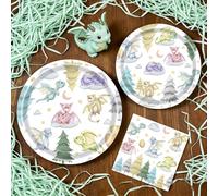 60pcs dragons baby shower party supplies décorations du dragon magique