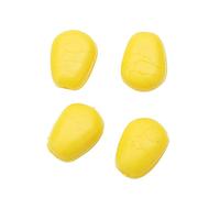 60pcs Faux maïs Molles Lesses de Carpe en Plastique pêche (Jaune)