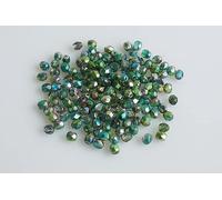 60pcs Fire Polished Faceted Beads Round 4 mm, Crystal 48310 (30-48310), Bohemian Crystal Glass, Czech Republic 15119001