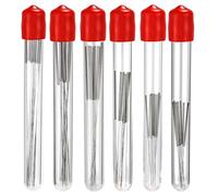 60pcs kit de Nettoyage de Buse d'Imprimante 3D, 0,15/0,2/0,25/0,3/0,35/0,4mm Acier Inoxydable Aiguille de Nettoyage de Buse d'Imprimante 3D pour Accessoire d'Imprimante 3D