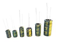 60pcs/lot 1000UF 6.3v 10v 16v 25V 35V 50V 1000UF Low/Impedance high frequency aluminum electrolytic capacitor 20% NWPNLXEA(10V 1000uf)