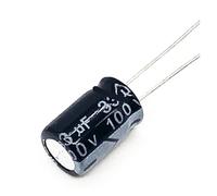 60pcs/lot P41 100v 33UF aluminum electrolytic capacitor size 8 * 12 33UF 20%