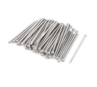 60pcs M3x60mm Vis À Tête Cylindrique Verrou Phillips Acier Inoxydable boulon