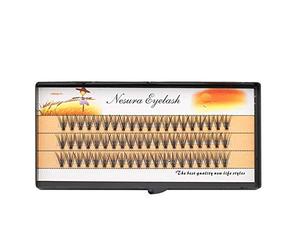 60Pcs Makeup Individual Cluster Eye Lashes Grafting False Eyelashes 12mm Fashion with nice