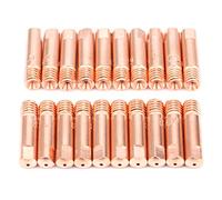 60Pcs Pointe de Contact de Soudage MIG, Buse Conductrice en Cuivre pour Accessoires de Soudage 15AH x 0,9, Pointe de Contact en Cuivre