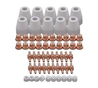 60pcs PT-31 LG-40 électrode pour plasma Nozzle Consommables Pour CUT50D CUT-40 CT-312