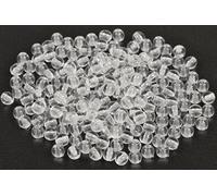 60pcs Round Pressed Beads 4 mm, Crystal (30), Bohemian Crystal Glass, Czech Republic 11119001