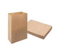 60PCS Sac Kraft, 32 x 18 x 11 cm Sac Papier Kraft Sac Papier Sachet Papier Kraft Sac Kraft Avec PoignéE Sachet Kraft Sac Craft Sachet Papier Sac Kraft Grand Format Sac Carton Sac Emballage