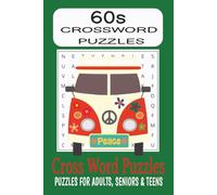 60s Word Search Puzzle Book: Word Search Puzzles with Easy to Read Print about the 60s, 60s Baby Boomers, 60s rock and roll and More 6x9 inches | 120 ... Gifts for Vacations, Holidays, Free Time