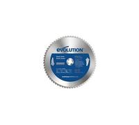 Evolution Lame scie M305TCT-60CS – Carbure de tungstène, 305 mm, 60 dents, Ø 25,4 mm, acier doux
