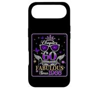 60th Birthday Queen Chapter 60 Fabulous Since 1966 Women Coque pour iPhone Air