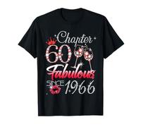 60th Birthday Queen Chapter 60 Fabulous Since 1966 Women T-Shirt
