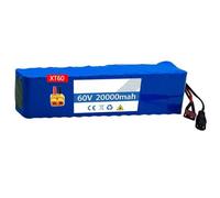 60V 20Ah Batterie de Vélo Électrique 16S3P Batterie pour Scooter Électrique Batterie Au Lithium Rechargeable avec BMS Et Chargeur pour Moteur 200W 350W 500W 800W