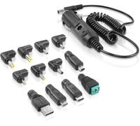 60W 12V prise allume - cigare vers prise DC et adaptateur usb 12 prise DC 1.8m cordon d'alimentation 5a pour lecteur DVD portable, GPS, navigation, Haut - parleur Bluetooth 1.2M