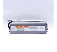 60W 80W 100W 150W 110V 220V à 12V LED transformateur d'alimentation de conducteur de LED étanche for la bande lumineuse publicitaire(12V 80W)
