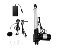 60W Actionneurs à Mouvement Linéaire, Actionneur Linéaire 12 V, Charge Maximale 6000N, IP54 pour Meubles, Systèmes d'Automatisation, Équipements Mécaniques Électronique, Médicale ou d'Automatisation