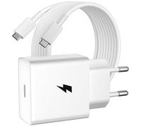 60W Chargeur USB C et Câble 1,8 Mètres pour Samsung S26 Ultra 5G S25+ Galaxy A56 A36, 60 Watt PD Charge Rapide Type C Câble et Mini Adaptateur de Chargeur pour Samsung S24+ S23 Ultra S23+ S22+ Tab