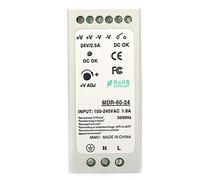 60W DC24V Industrial Din Rail Alimentation MDR-60-24 Longure durée de Vie à Usage Industriel