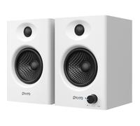 60W Enceintes Bibliothèques Bluetooth 5.3 Avec Entrées Multiples(Usb/Rca/Aux)Enceintes Hifi Stéréo 2.0 Pour Gaming,Musique,Mix Dj