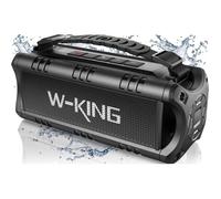 60W Max IPX6 Enceinte Bluetooth Puissante Chantier Haut Parleur 30W Basses Profondes, Résistant Flottant Portable Speaker