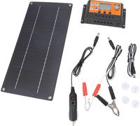 60W Solar Panel Controller Kit Solar Panel Charger 12V 24V 100A Controller for RV Car Boat