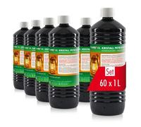 60x 1 L Pétrole De Chauffage Flambiol® En Bouteille De 1 L