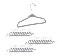 60x Cintres enfants, set velours, Cintres bébé décoratif chemises antidérapant crochet rotatif