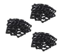 60X Double Support de Batterie Au Lithium 18650 pour Pack Cellules Bricolage Noir