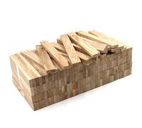 60x Lame de frêne 16x10x200mm - Briquettes de bois lâches pour le bricolage - Bâtons de bricolage (frêne 16x10x200mm)