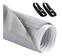 60x20 Pouces Protection pour Tuyau Climatiseur AGPTEK, 5"&5.9" Portable Isolé Housse Tuyau Climatiseur Manchon Protection en EVA Pour Tuyau d'Évacuation AC Mobile Universel Tuyaux D'échappement