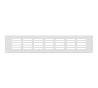 60x300mm Blanc Aluminium Grille de Ventilation - Grille D'aération