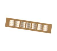 60x300mm Grille d'Aération Dorée - Grille de Ventilation en Aluminium - Grille de Meuble pour Porte, Armoire, Radiateur