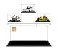 60x40x40cm 3mm Vitrine Acrylique pour Lego NASA Space Shuttle Discovery 10283 Cat D11 42131 71797 21351,Grand Boîte de Présentation Transparente