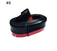 61 Ensemble 8.2ft/2.5m Universel En Fiber De Carbone Avant Pare-Chocs Lèvre Bande Séparateur Spoiler Jupe Latérale Pour Voiture Camion Jante Protecteur