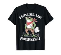 61 Jours Depuis la dernière Fois Que Je me suis Fait Caca Meme T-Shirt