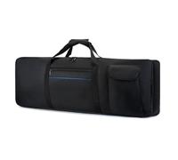 61 Key Keyboard Carrying Case, Padded Electronic Keyboard Bag with Large Storage Pocket, Portable Digital Piano Gig Bag with Shoulder Strap and Handle(B 98 * 41 * 14)