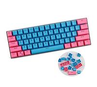 61 Keycaps Keys Backlight Keycaps Claviers Mécaniques PBT Keycap pour Ducky / RK61 / ALT66 /GH60 / Annie/Keyboard Poker Keys (Le Clavier n'est Pas à Vendre)