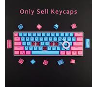 61 Keycaps Keys Backlight Keycaps Claviers Mécaniques PBT Keycap pour Ducky / RK61 / ALT66 /GH60 / Annie/Keyboard Poker Keys (Le Clavier n'est Pas à Vendre)