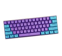 61 Keycaps Keys Backlight Keycaps Deux Couleurs Claviers Mécaniques PBT Keycap pour Ducky / RK61 / ALT66 /GH60 / Annie/Keyboard Poker Keys (Le Clavier n'est Pas à Vendre