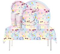 61 pièces Ensemble de vaisselle Singer Taylor Music Party, articles pour fêtes d'anniversaire, IN MY BIRTHDAY ERA Party Concert, articles pour réunions (ensemble de 20 pièces)