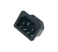 6100.4320 Connecteur: alimentation AC socle mâle 10A 250VAC IEC 60320 SCHURTE