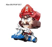 61006 Pas De Boîte - Blocs De Construction En Briques Moc, 6 Styles De Voitures De Course, Mini Kits De Modèles, Jeux De Collection, Nouvelle Collection