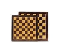 - 612 - plateau d'échecs - bois - 35 x 35 cm