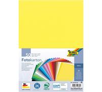 [614/50 99] folia Pack 500 Feuilles Carton de bricolage, A4, 300 g 25 couleurs