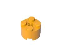 6143 Brique Ronde 2x2 avec Trou d’Axe 50 Pièces GDS-607 Compatible avec Lego Briques de Construction Couleur:Arancione Chiaro acceso 191